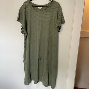 Terra&Sky short sleeve shift dress